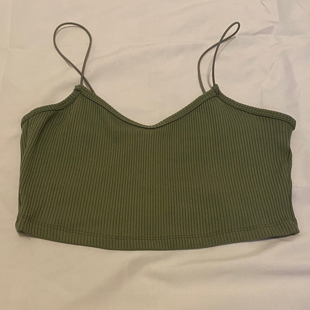 Stylish Olive Camisole Top